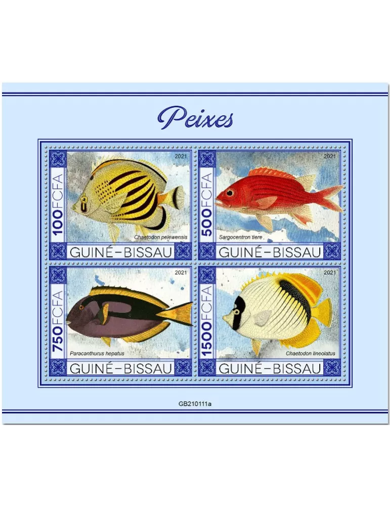 n° 9014/9017 - Timbre GUINEE-BISSAU Poste