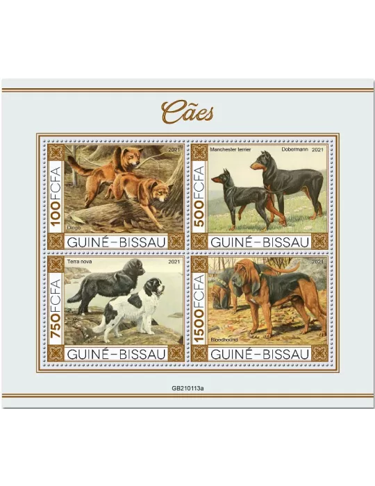 n° 9022/9025 - Timbre GUINEE-BISSAU Poste