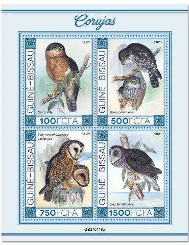 n° 9034/9037 - Timbre GUINEE-BISSAU Poste