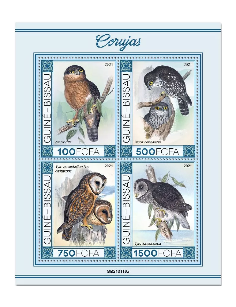 n° 9034/9037 - Timbre GUINEE-BISSAU Poste