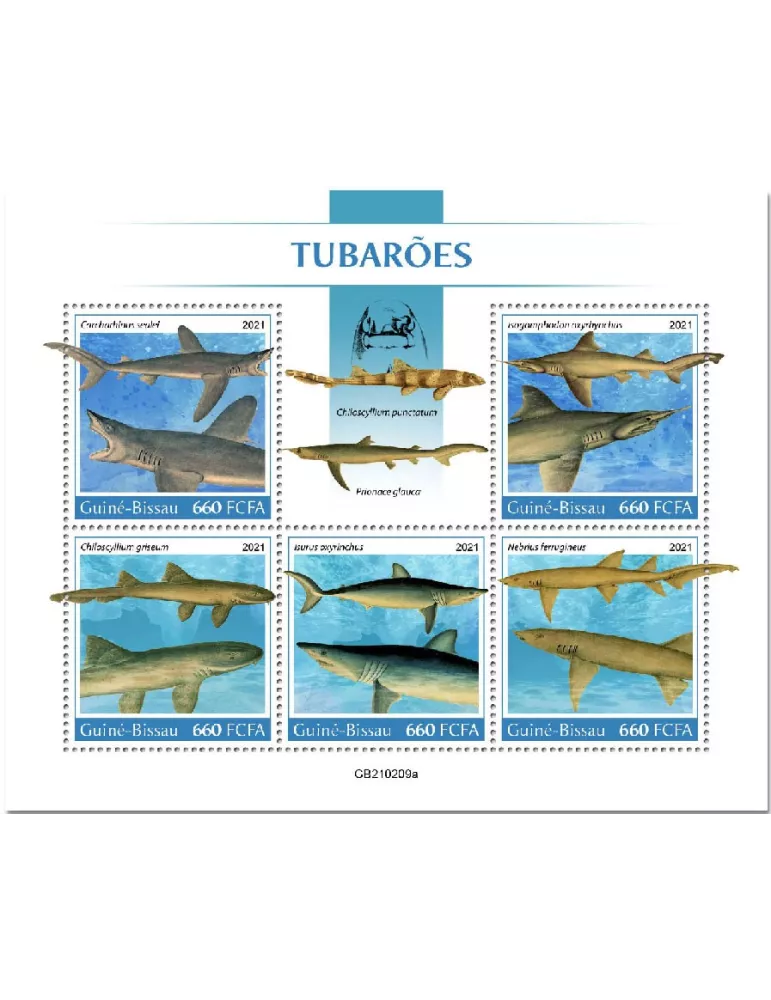 n° 9103/9107 - Timbre GUINEE-BISSAU Poste