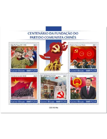 n° 9137/9141 - Timbre GUINEE-BISSAU Poste