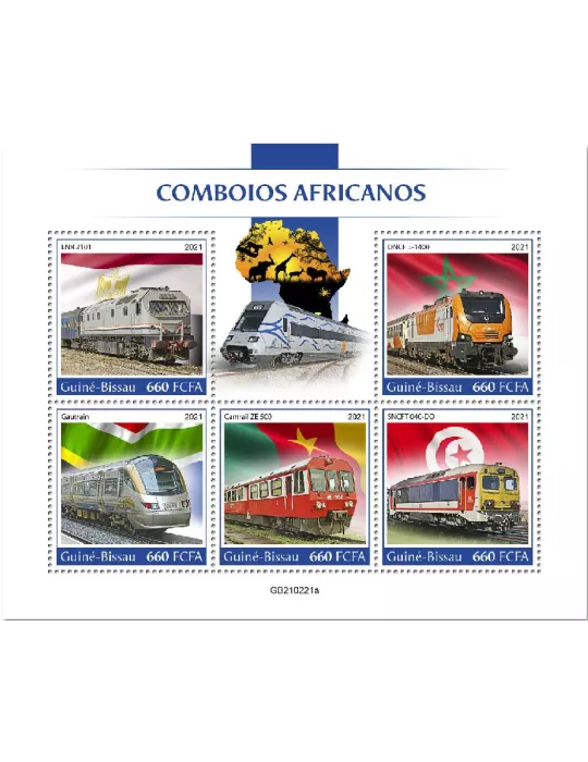 n° 9157/9161 - Timbre GUINEE-BISSAU Poste