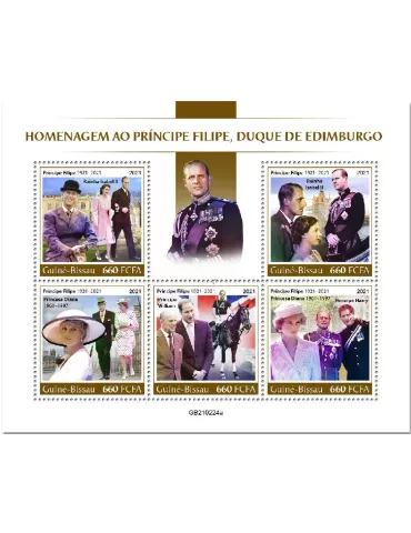 n° 9172/9176 - Timbre GUINEE-BISSAU Poste