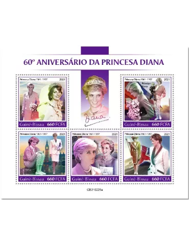 n° 9177/9181 - Timbre GUINEE-BISSAU Poste