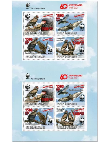 n° 9224/9227 - Timbre GUINEE-BISSAU Poste