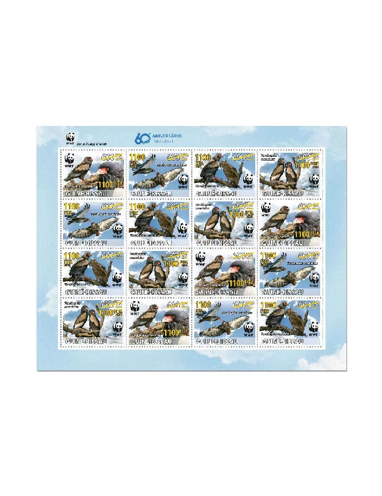 n° 9236/9239 - Timbre GUINEE-BISSAU Poste