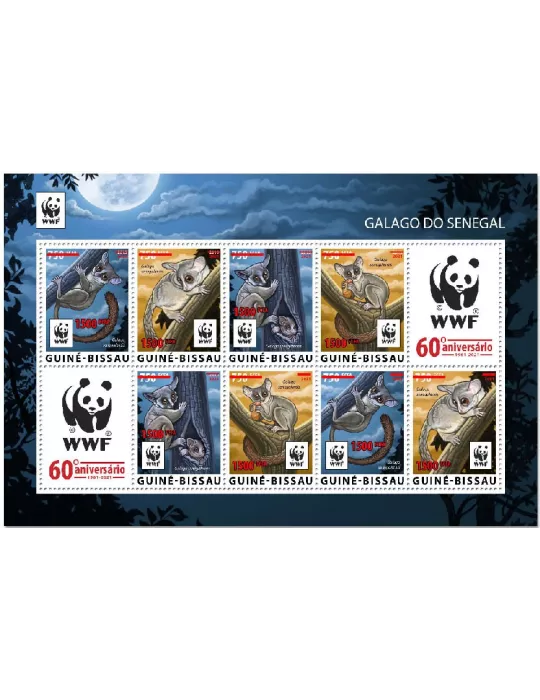 n° 9256/9259 - Timbre GUINEE-BISSAU Poste