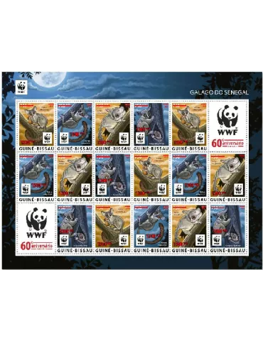 n° 9264/9267 - Timbre GUINEE-BISSAU Poste