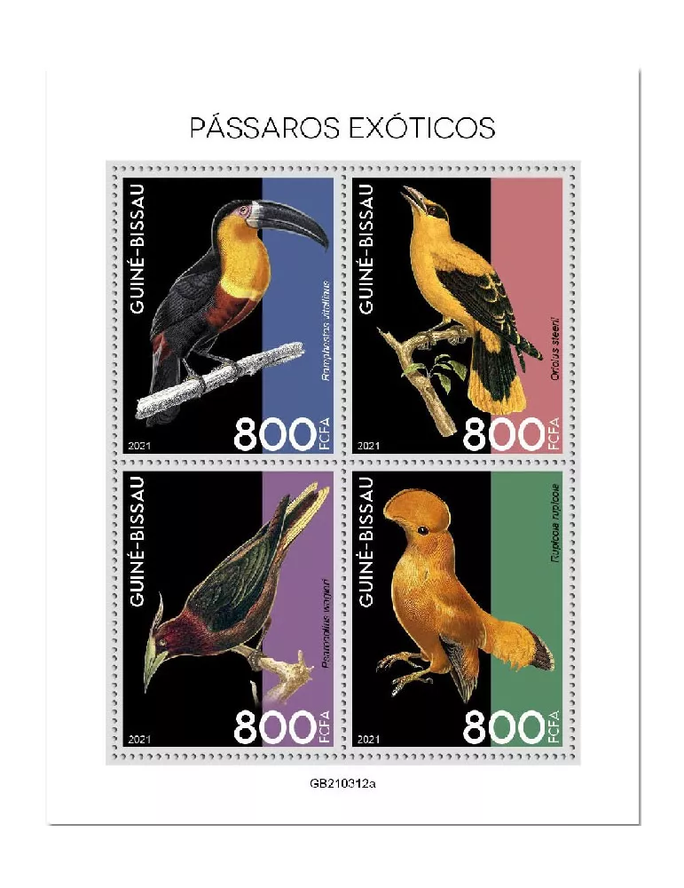 n° 9317/9320 - Timbre GUINEE-BISSAU Poste