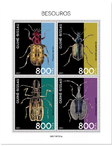 n° 9325/9328 - Timbre GUINEE-BISSAU Poste