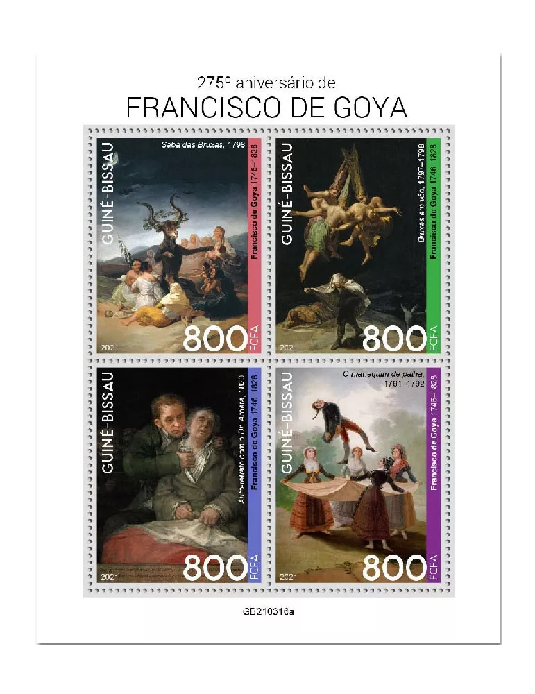 n° 9333/9336 - Timbre GUINEE-BISSAU Poste