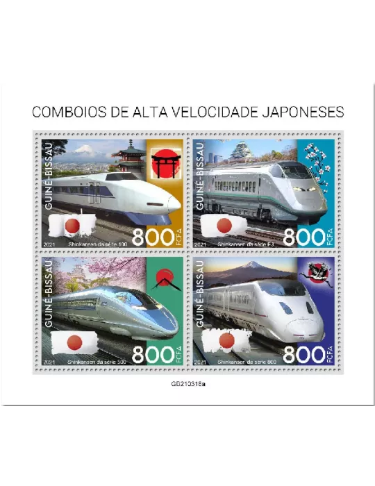 n° 9341/9344 - Timbre GUINEE-BISSAU Poste