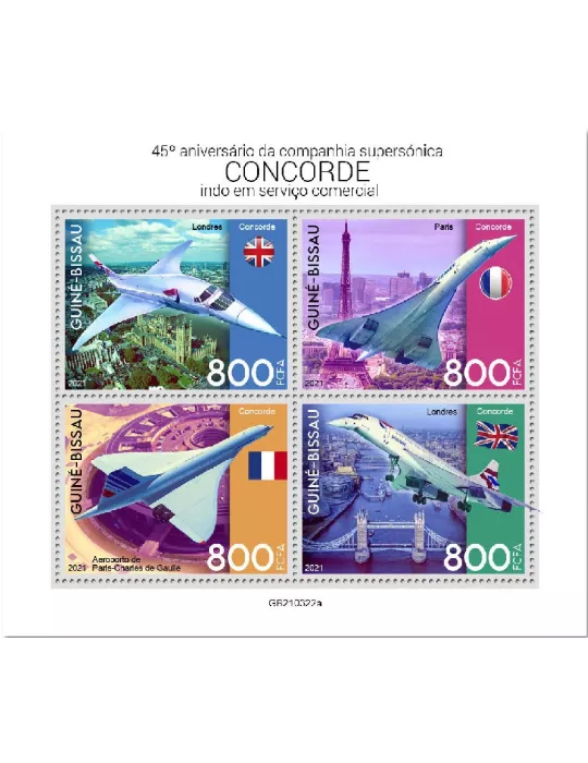 n° 9357/9360 - Timbre GUINEE-BISSAU Poste