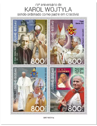 n° 9365/9368 - Timbre GUINEE-BISSAU Poste