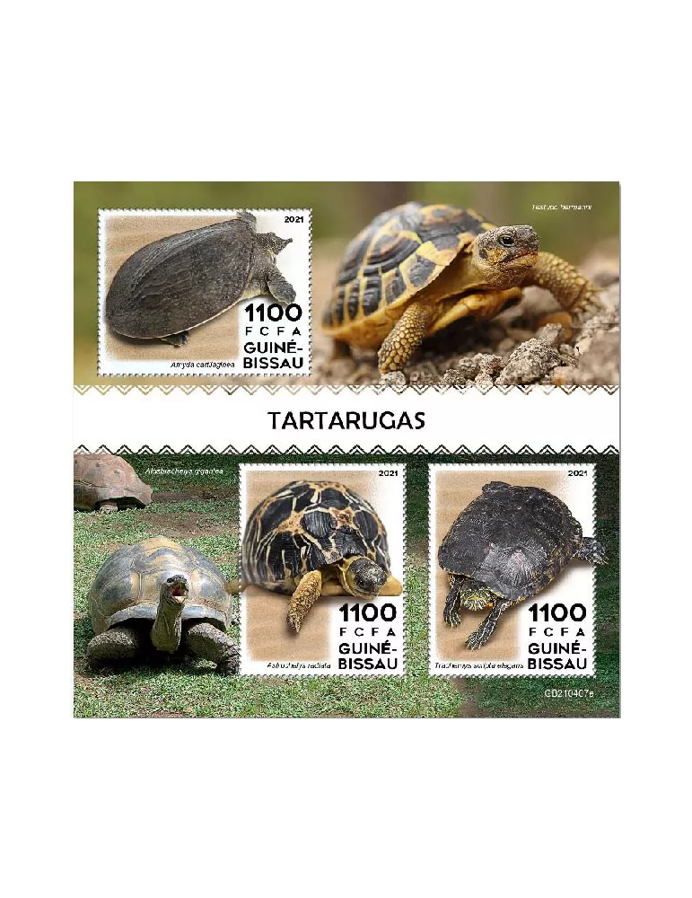 n° 9415/9417 - Timbre GUINEE-BISSAU Poste