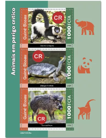 n° 9541/9543 - Timbre GUINEE-BISSAU Poste