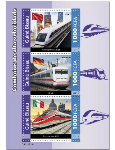 n° 9562/9564 - Timbre GUINEE-BISSAU Poste