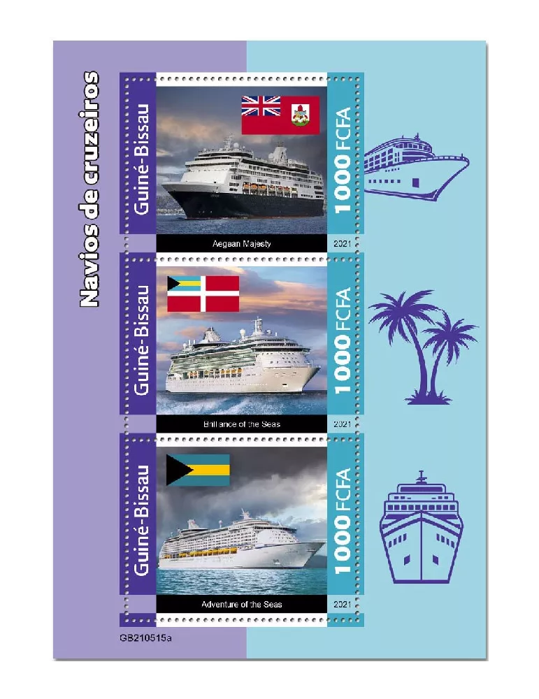 n° 9568/9570 - Timbre GUINEE-BISSAU Poste