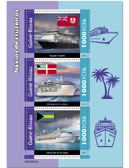 n° 9568/9570 - Timbre GUINEE-BISSAU Poste