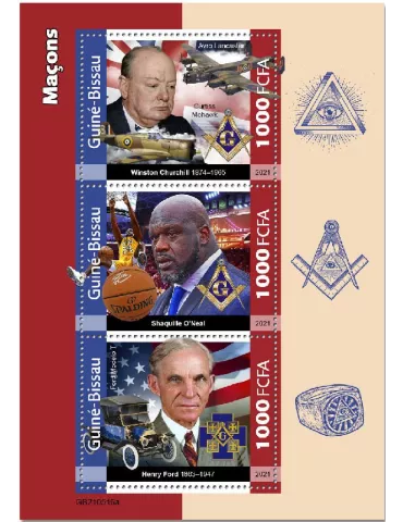 n° 9571/9573 - Timbre GUINEE-BISSAU Poste