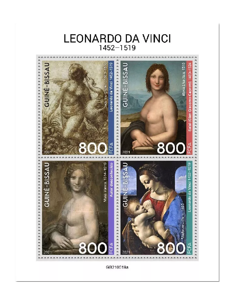 n° 9580/9583 - Timbre GUINEE-BISSAU Poste