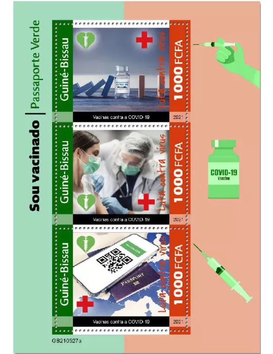 n° 9610/9612 - Timbre GUINEE-BISSAU Poste