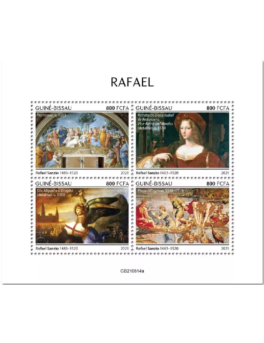 n° 9629/9632 - Timbre GUINEE-BISSAU Poste