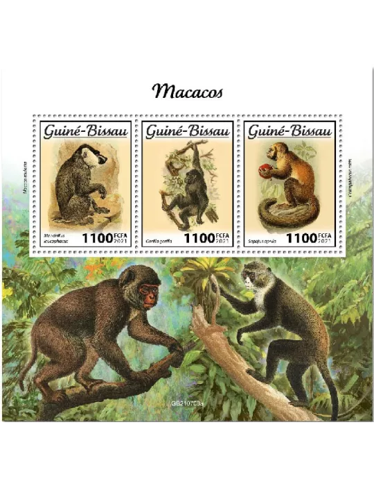 n° 9704/9706 - Timbre GUINEE-BISSAU Poste