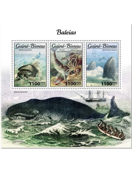 n° 9707/9709 - Timbre GUINEE-BISSAU Poste