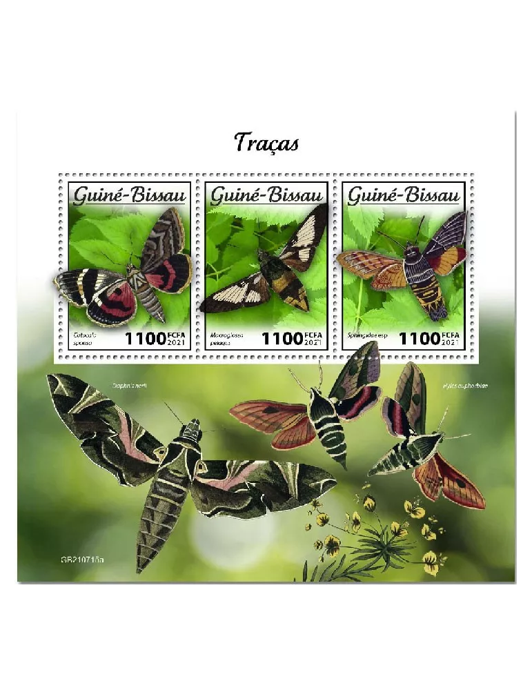 n° 9725/9727 - Timbre GUINEE-BISSAU Poste