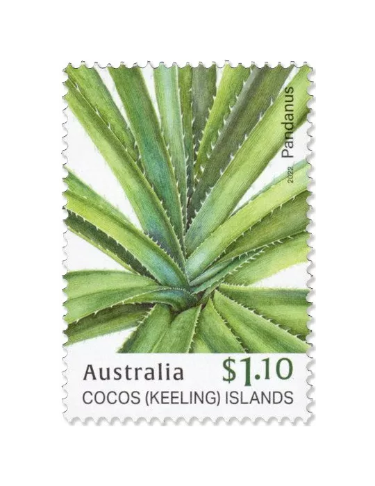 n° 534/537 - Timbre COCOS (ILES) Poste