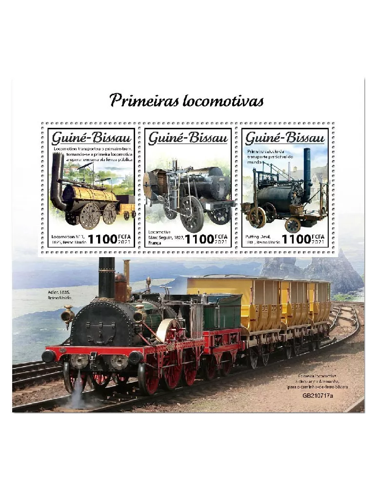 n° 9731/9733 - Timbre GUINEE-BISSAU Poste