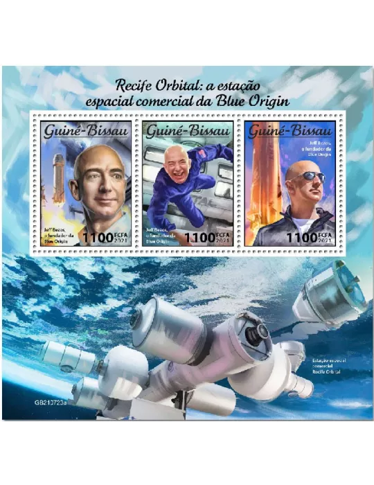 n° 9749/9751 - Timbre GUINEE-BISSAU Poste