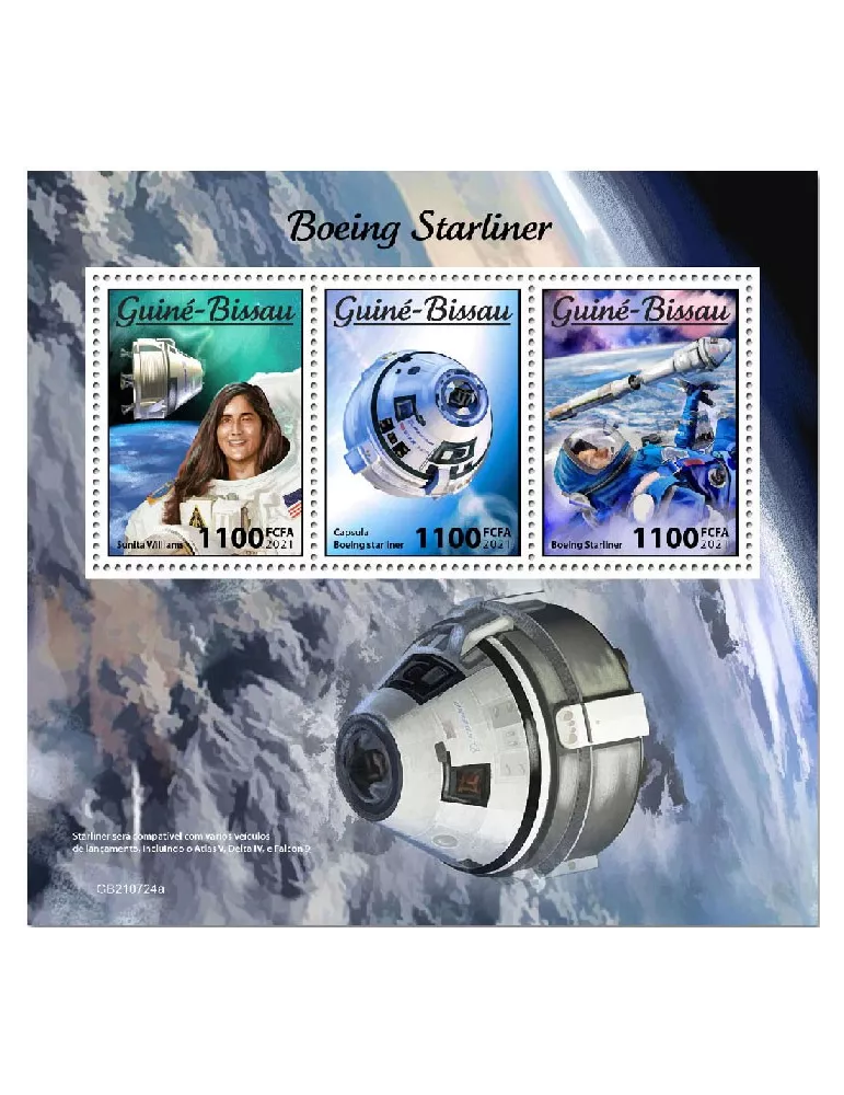 n° 9752/9754 - Timbre GUINEE-BISSAU Poste