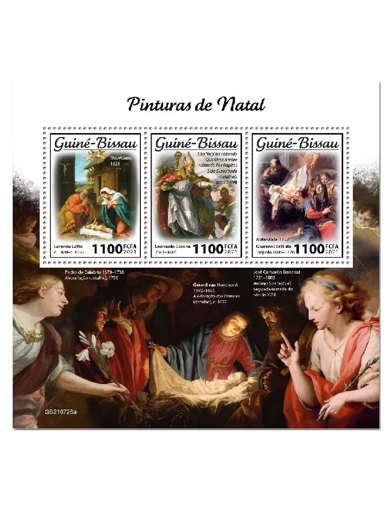 n° 9758/9760 - Timbre GUINEE-BISSAU Poste