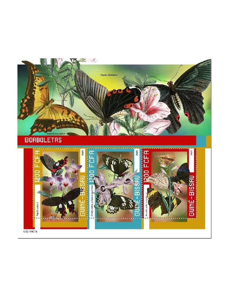 n° 9782/9784 - Timbre GUINEE-BISSAU Poste