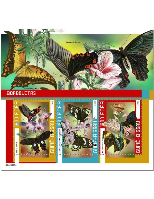 n° 9782/9784 - Timbre GUINEE-BISSAU Poste