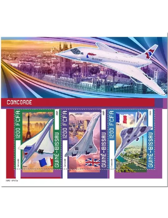 n° 9800/9802 - Timbre GUINEE-BISSAU Poste