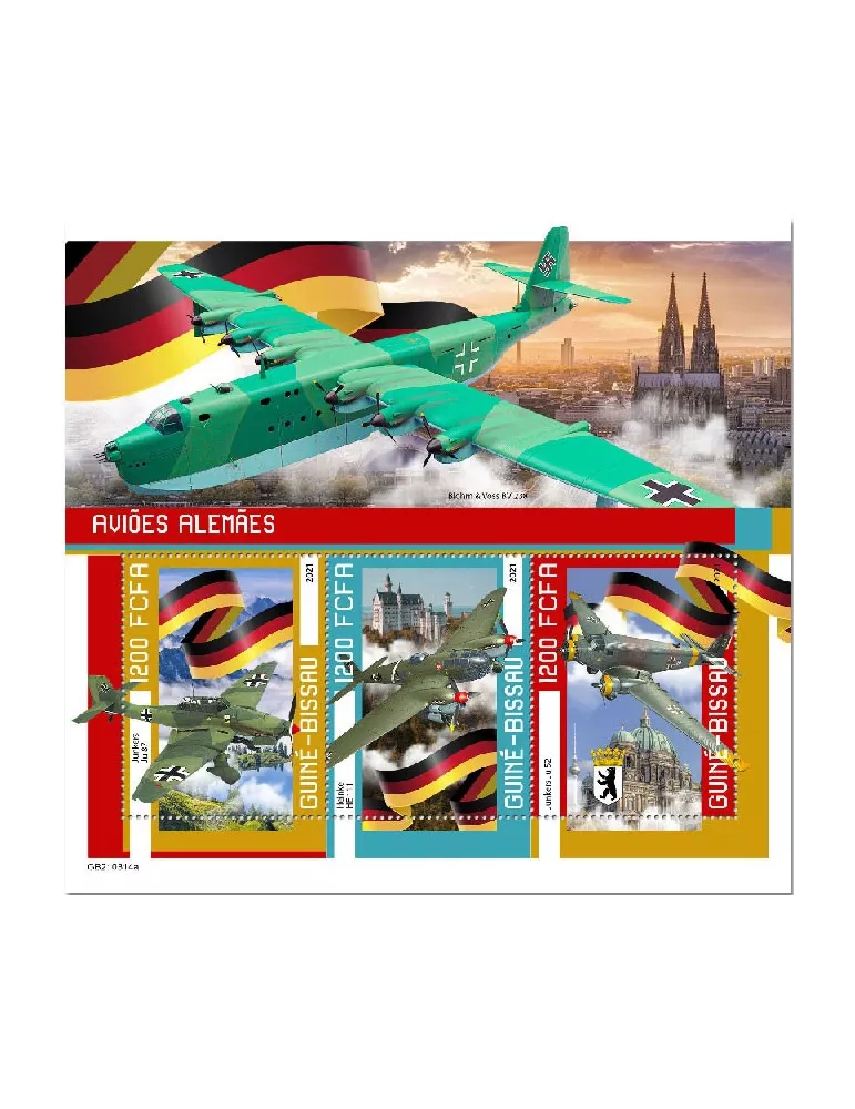 n° 9803/9805 - Timbre GUINEE-BISSAU Poste