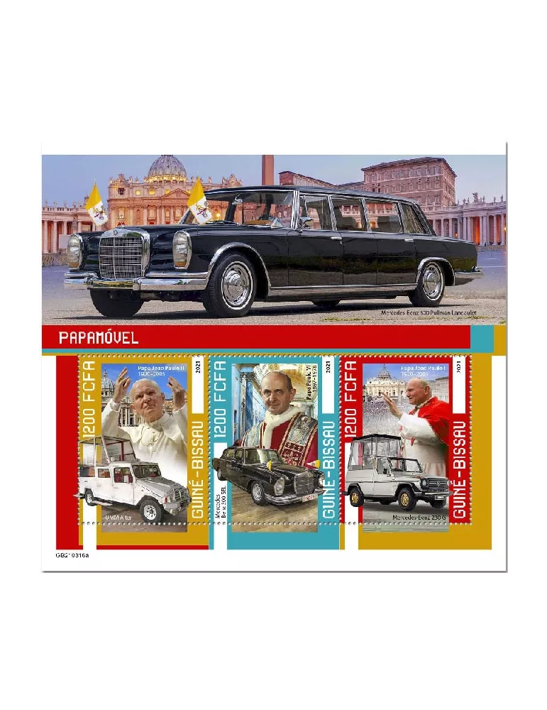 n° 9809/9811 - Timbre GUINEE-BISSAU Poste