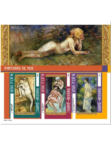 n° 9818/9820 - Timbre GUINEE-BISSAU Poste