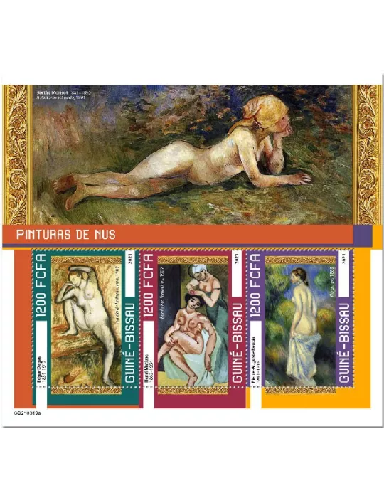 n° 9818/9820 - Timbre GUINEE-BISSAU Poste