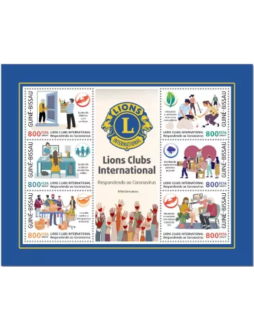 n° 9833/9838 - Timbre GUINEE-BISSAU Poste