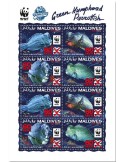 n° 7587/7594 - Timbre MALDIVES Poste