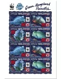 n° 7587/7594 - Timbre MALDIVES Poste