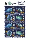 n° 7591/7598 - Timbre MALDIVES Poste