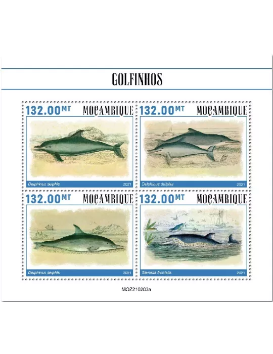 n° 9143/9146 - Timbre MOZAMBIQUE Poste