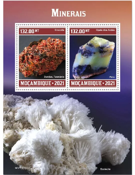 n° 9218/9219 - Timbre MOZAMBIQUE Poste