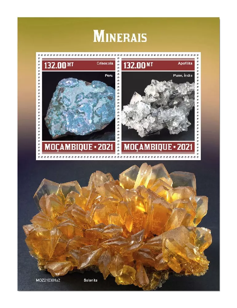 n° 9220/9221 - Timbre MOZAMBIQUE Poste
